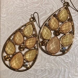 Beautiful drop dangle earrings